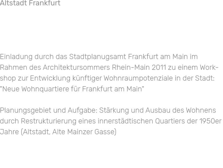 Architektursommer TEXT