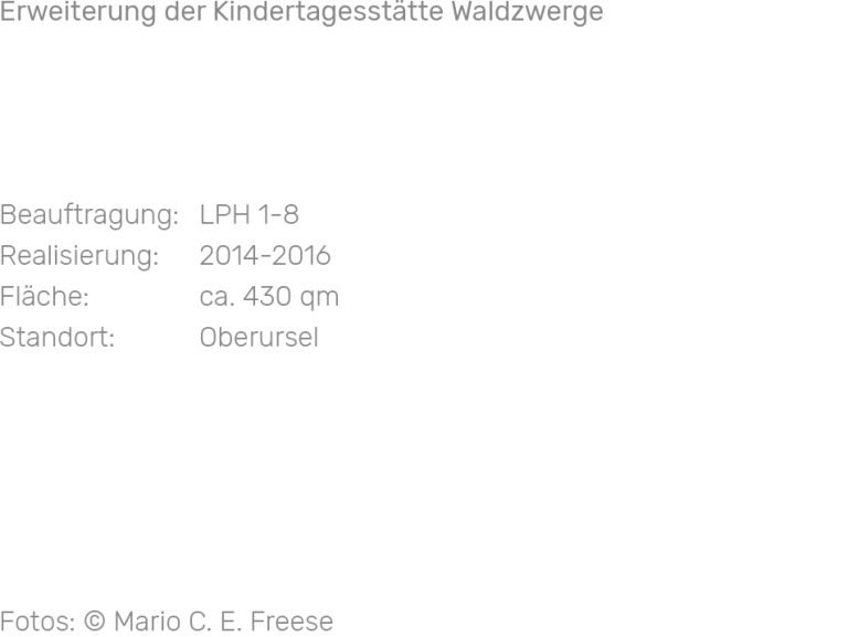 KiTa Waldzwerge TEXT