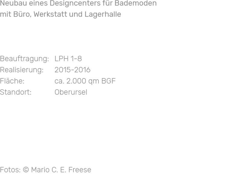 Niederlassung TCC Oberursel TEXT