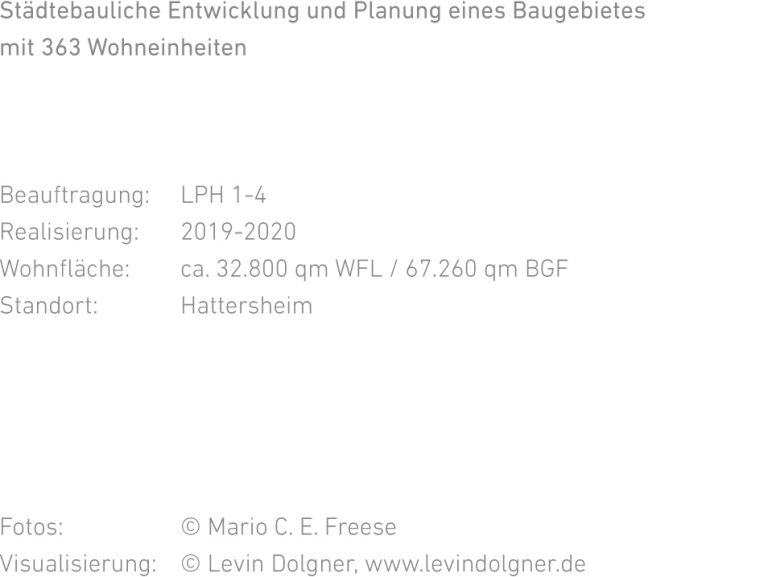 Wohnbebauung Hattersheim TEXT